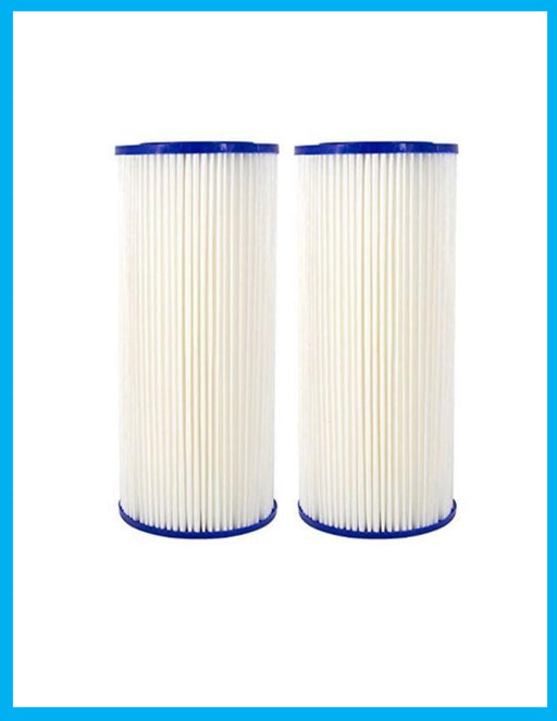 OmniFilter RS6 Compatible 10 x 4.5 Whole House Pleated Sediment Water Filters 2