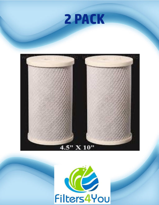 CFS – 2 Pack Water Filters Cartridge Compatible with RFC-BBSA, 3M, AP817 Models – Whole House Replacement Water Filtration System, White