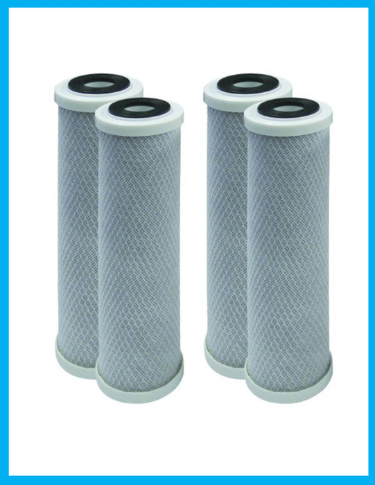 Omni CB3 Compatible Carbon Block Undersink  Water Filter Cartridge 4 Pack