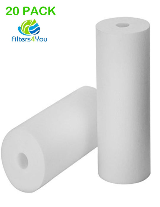 20-PACK Sediment Water Filter Whole House Big Blue 5 Micron 10"x4.5"
