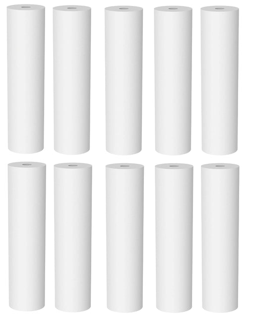 Compatible with DGD-5005-20 155358-43 Big Blue 20-Inch Sediment Water Filter, 4.5" X 20",5 Micron 20" x 4.5"- 10 Filters