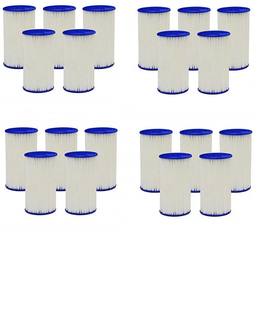 Big Blue Pleated Sediment Water Filters 20 Washable 4.5 x 10 Cartridges' 5 Micron