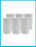(Pack Of 6) Hydronix 10” x 4.5” String Wound Sediment Water Filter 10 Micron