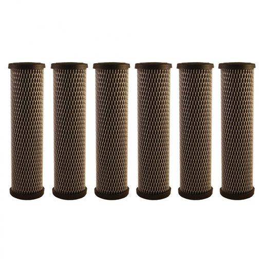 OmniFilter TO1SS 5 Micron 10 x 2.5 Comparable Whole House Carbon Filter 6 Pack