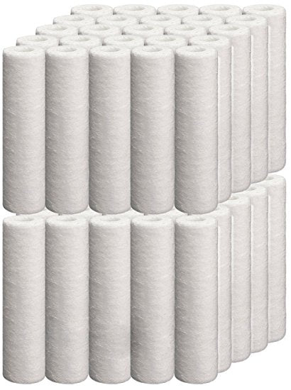 50-PACK of Sediment Water Filter Cartridges Reverse Osmosis 10" x 2.5", 5 Micron