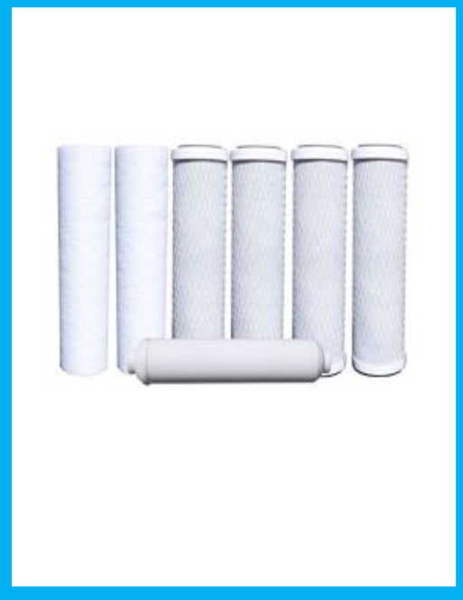 Fits Watts Premier 500024, 7 Annual Pack Replacement Filter Kit