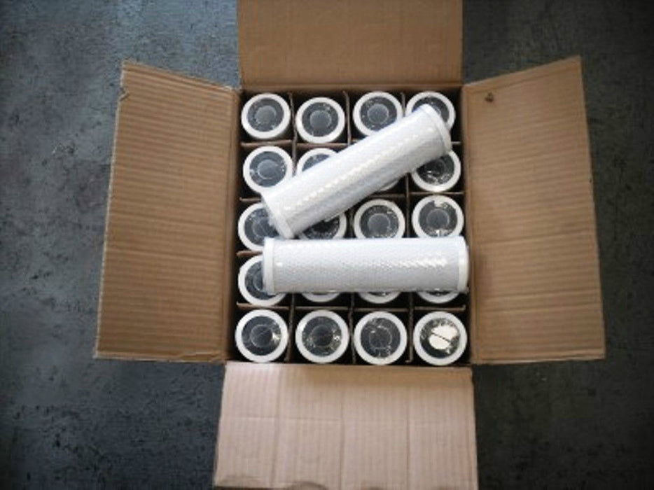 Package Of 12 Rainsoft Ultrefiner UF50 10" Carbon Compatible Filter Cartridges