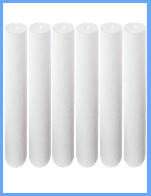 (Package Of 6) Compatible with Hydronix SDC-45-2005 Sediment Polypropylene Water Filter Cartridg