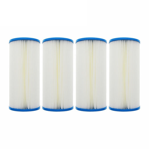 10 x 4.5 Inch  Pentek R50-BB Comparable Whole House Sediment Filter 4 pack