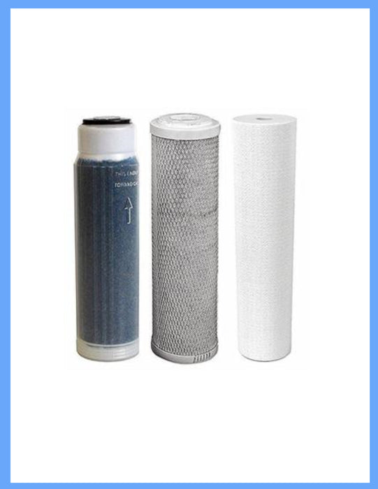 RO/DI replacement filter kit with Color Changing DI Resin - Free Shipping!