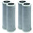 Fits Whirlpool WHKF-DB1 Undersink Water Filter Replacement Cartridges 4 Pk